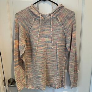 Michael Stars Multicolor Hooded Sweater